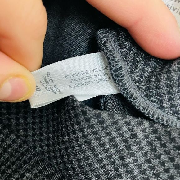 Simons | Contemporaine Tweed Stretchy Work Trouser in Grey - Picture 12 of 12